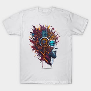 Fusion of man and machine T-Shirt